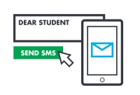 Communication with students via SMS